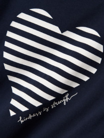 NAME IT T-Shirt Fesko Navy Blazer Bright White
